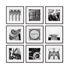 9 Piece Instant Gallery Wall Frame Set